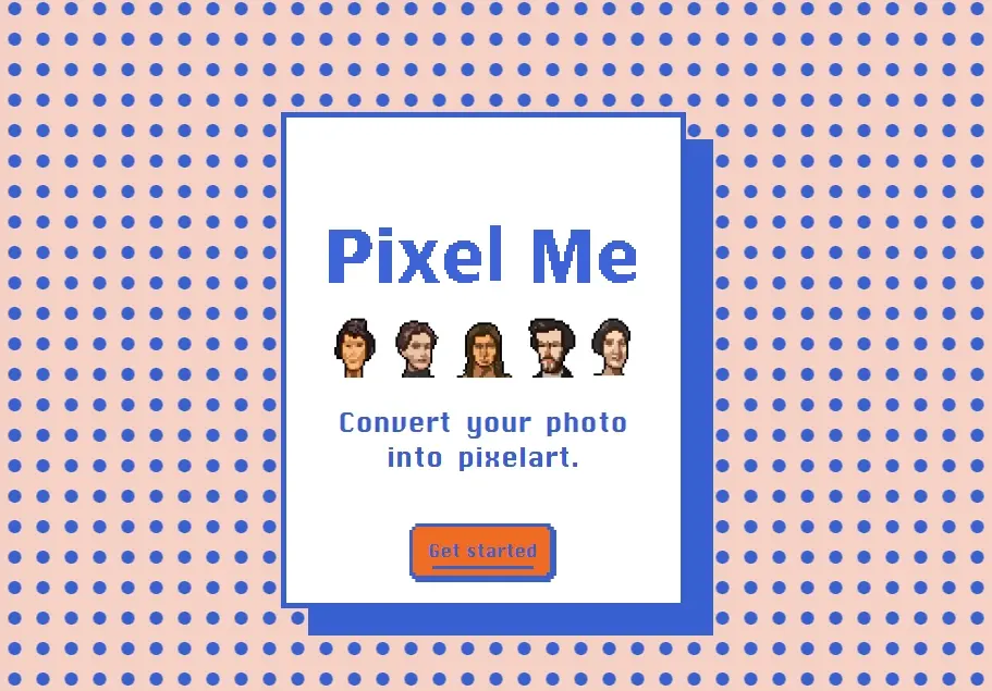 PixelMe - 基于AI的在线生成像素画风格头像工具